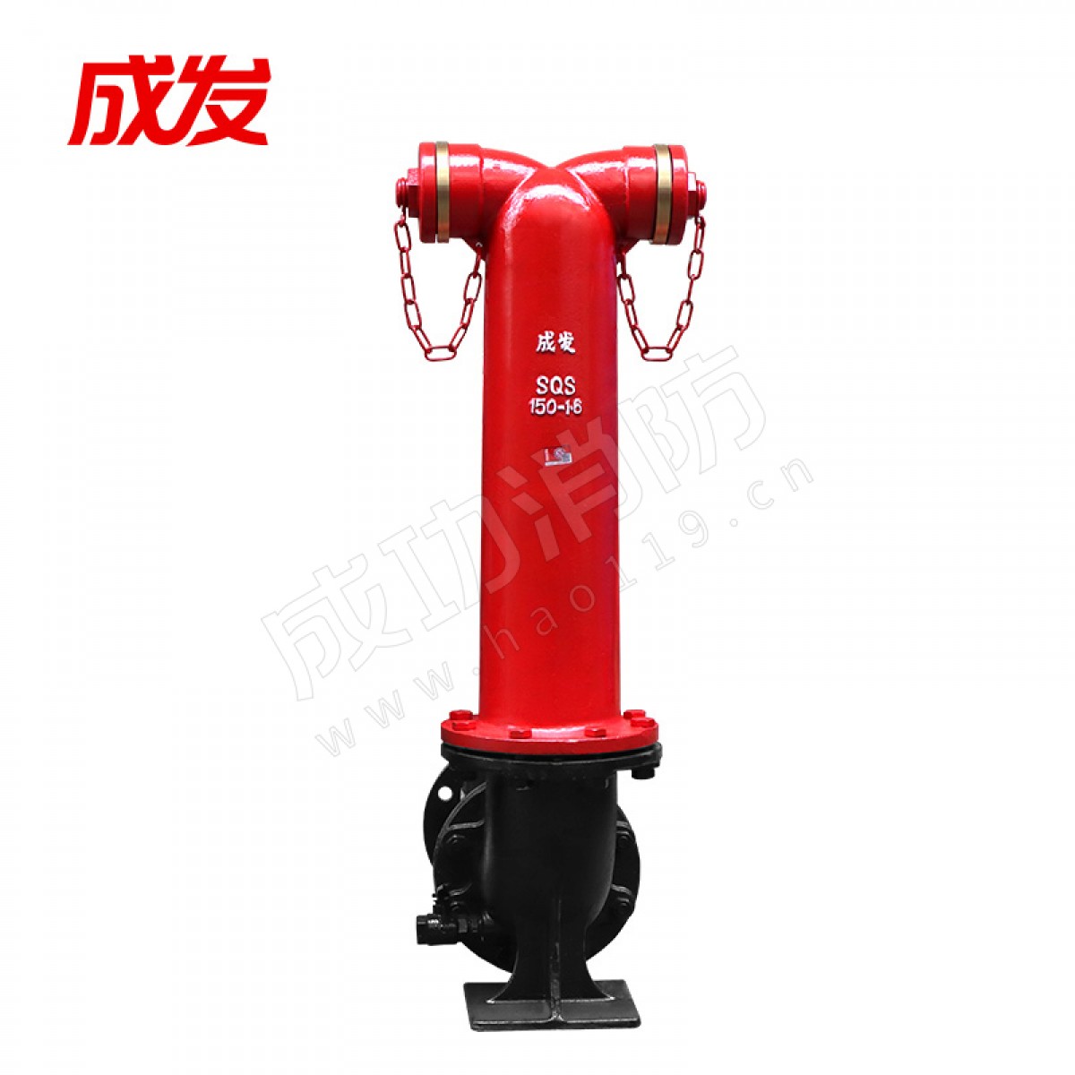 成发 地上式消防水泵接合器 SQS150-1.6