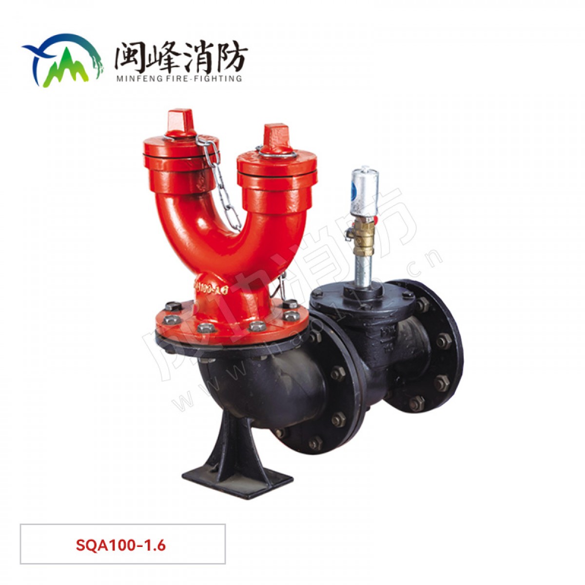 闽峰 地下式消防水泵接合器 SQA100-1.6