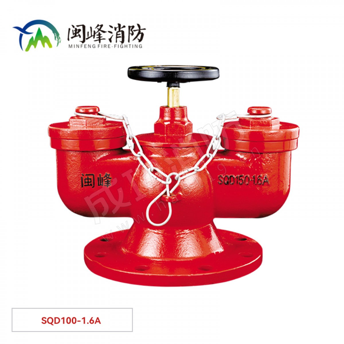 闽峰 多用式消防水泵接合器（地下式） SQD100-1.6A