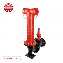 百安 地上式消防水泵接合器（不带闸阀） SQS100/65-1.6
