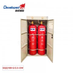 迪威 柜式七氟丙烷气体灭火装置（双瓶组） GQQ100×2/2.5-DW