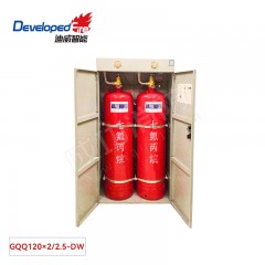 迪威 柜式七氟丙烷气体灭火装置（双瓶组） GQQ120×2/2.5-DW