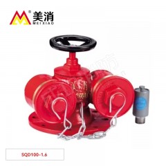 美消 多用式消防水泵接合器（地上式） SQD100-1.6