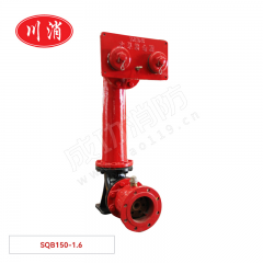 川消 墙壁式消防水泵接合器(不带闸阀） SQB150-1.6
